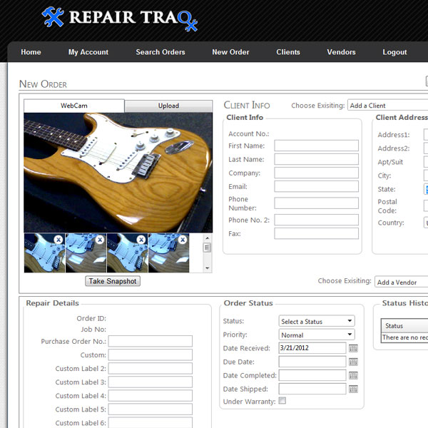 repairtraq free universal repair tracking system for repair shops repair track